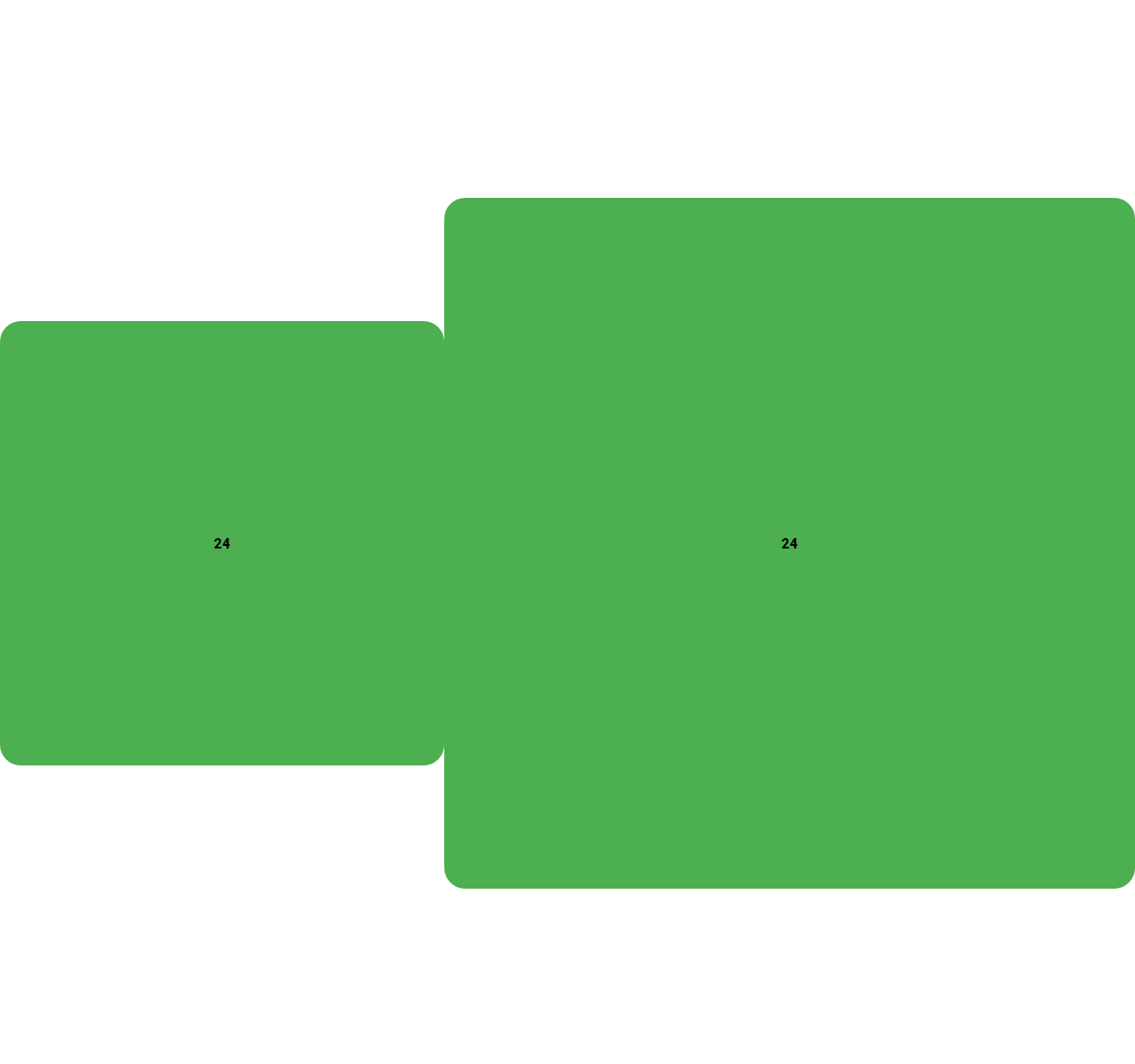 App Theme Size Corner Large