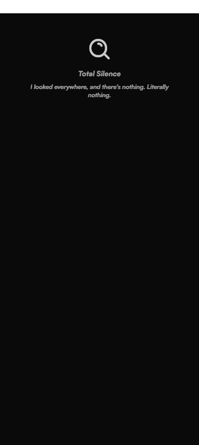 Typeahead Empty Widget