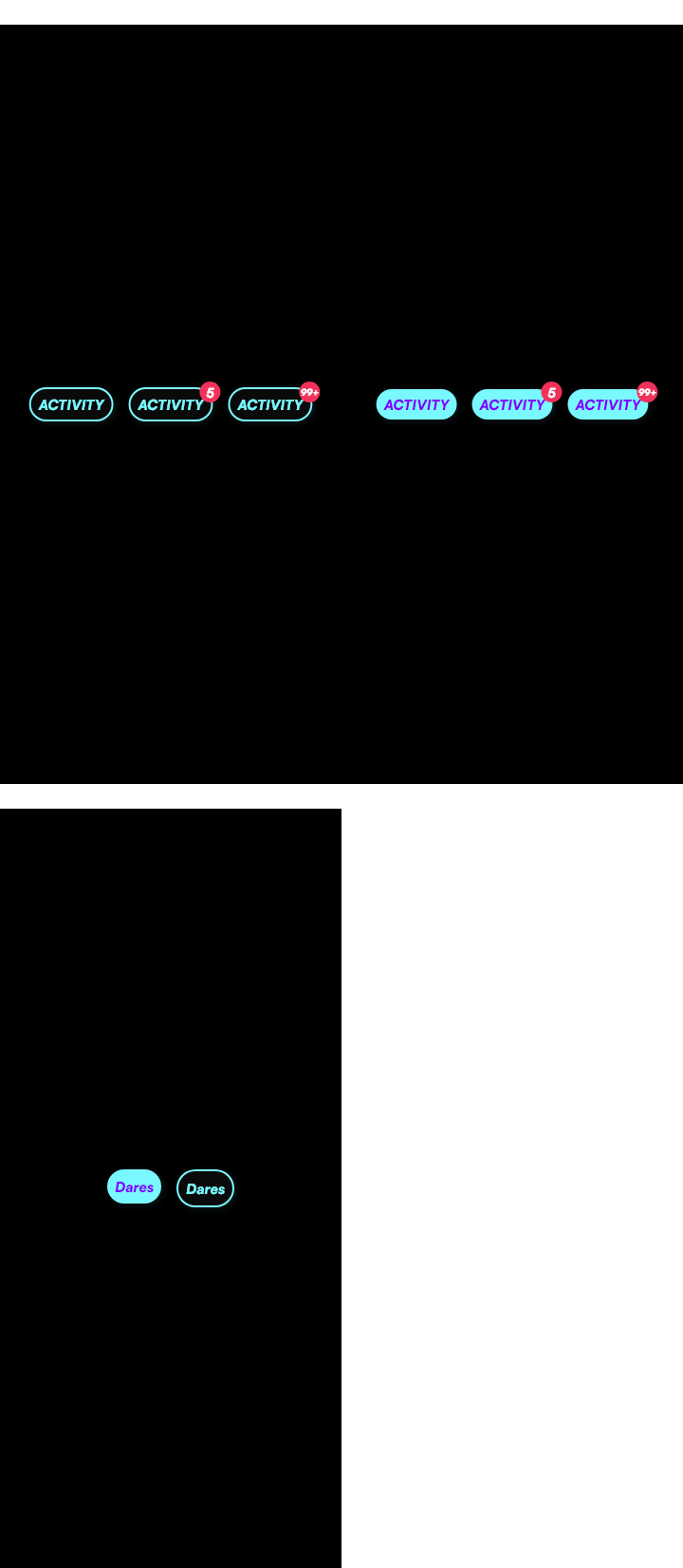Filled Bar Button