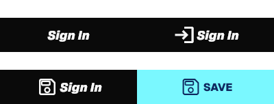 Gradient Button Label