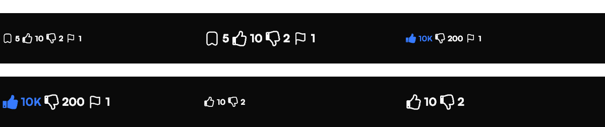 Rate Button Group