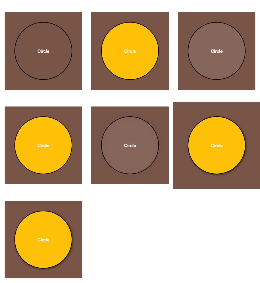 Decorated Container Circle