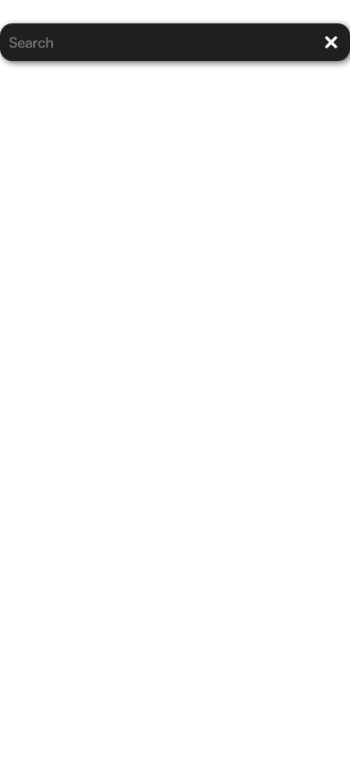 Typeahead Widget Empty