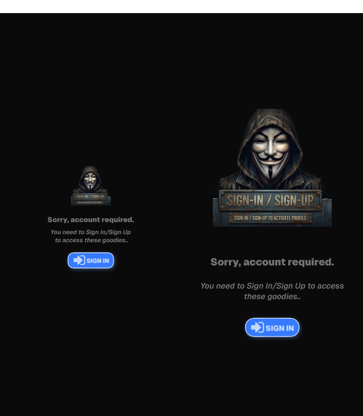 Anonymous Redirect Widget