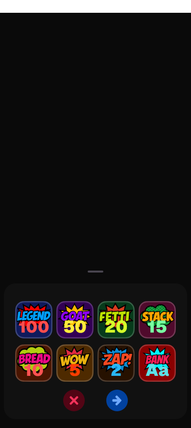 Amount Picker Modal