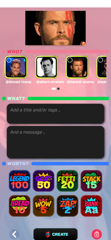 Create Dare Fields Widget
