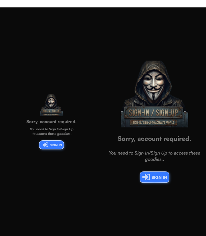 Anonymous Error Widget