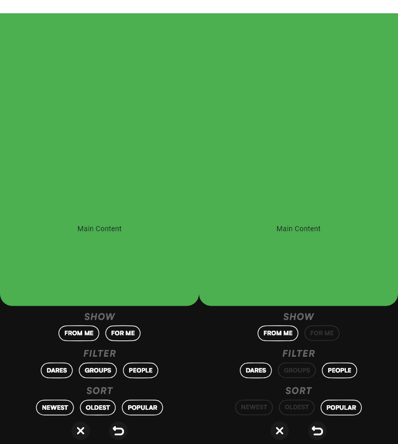 Filter Mixin Widget