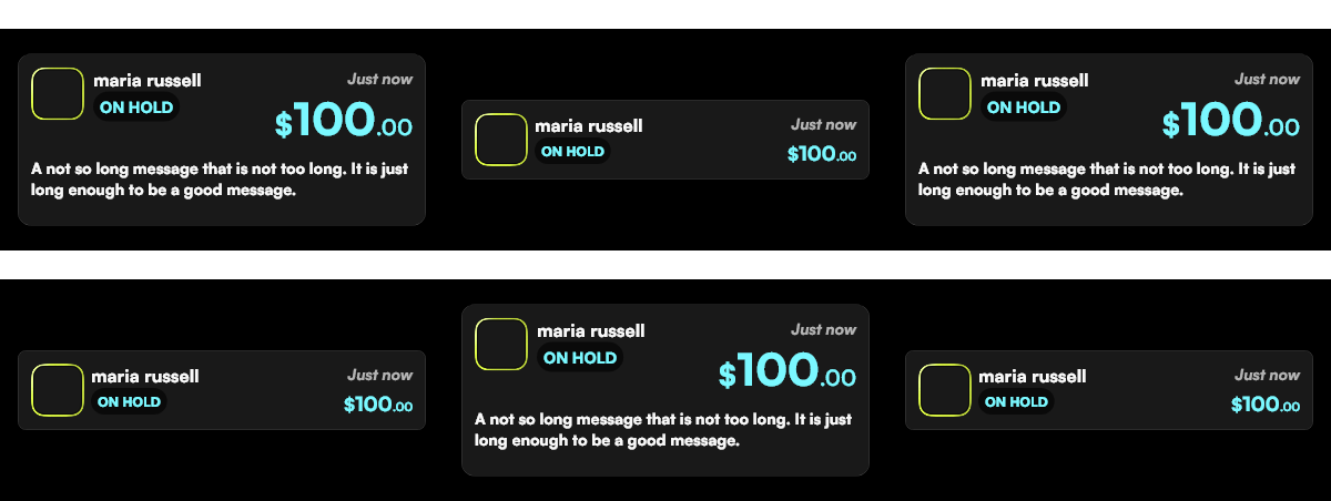 Pledge Payment Tile